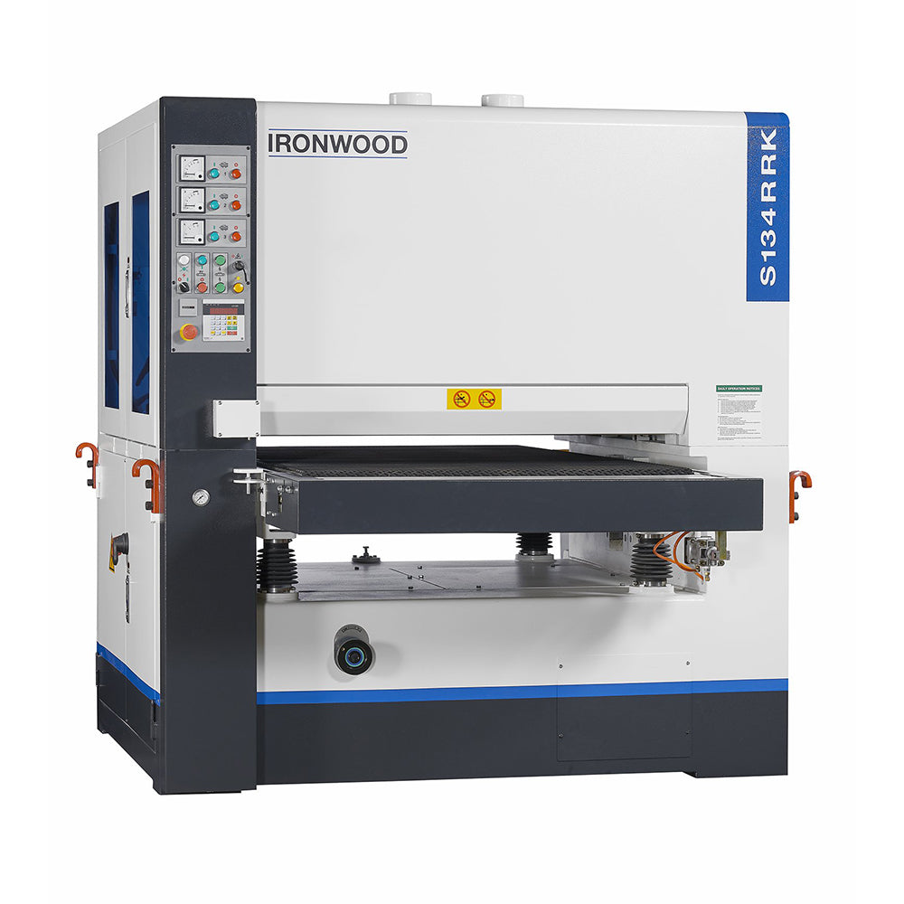 IRONWOOD S134RRK Three Headed Sander – Ironwood Woodworking Machinery